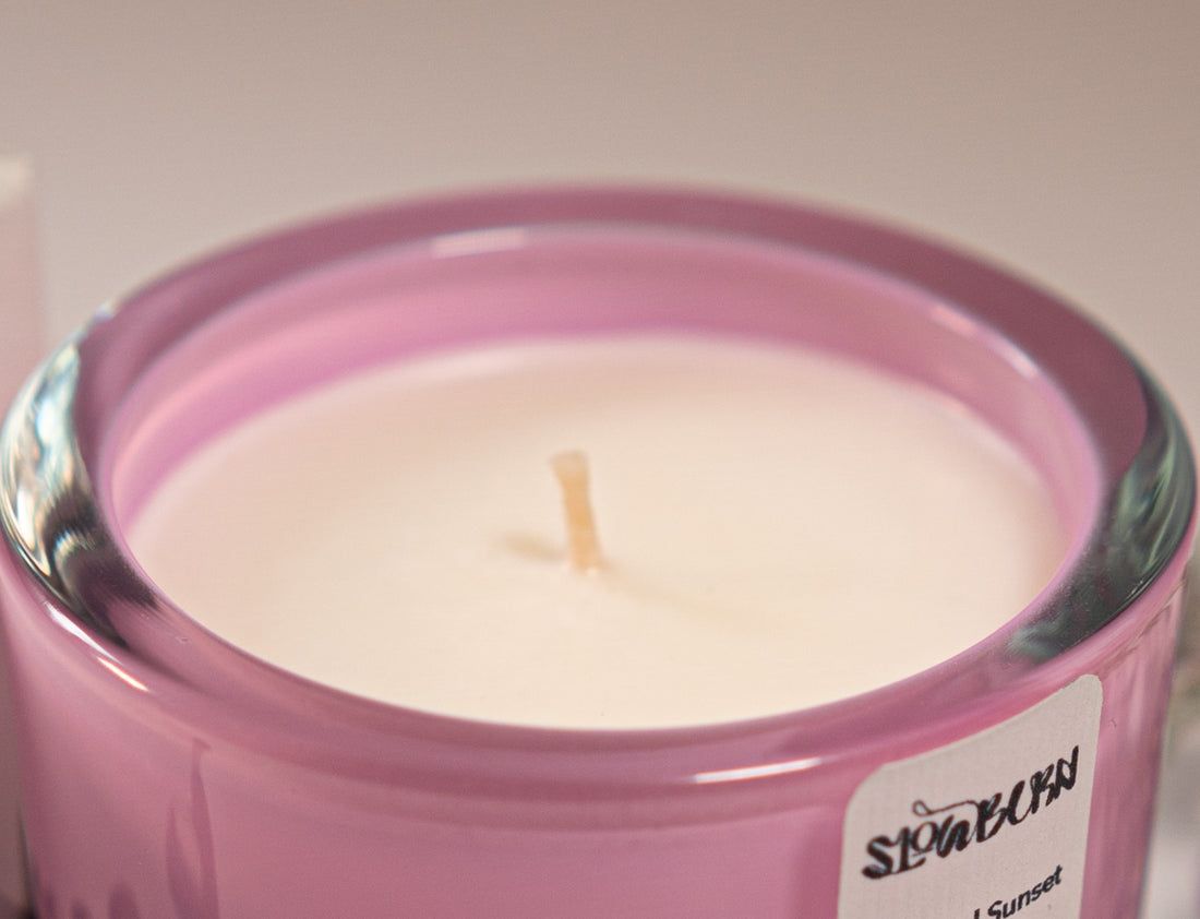 cera de coco, vela aromatica
