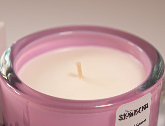 cera de coco, vela aromatica