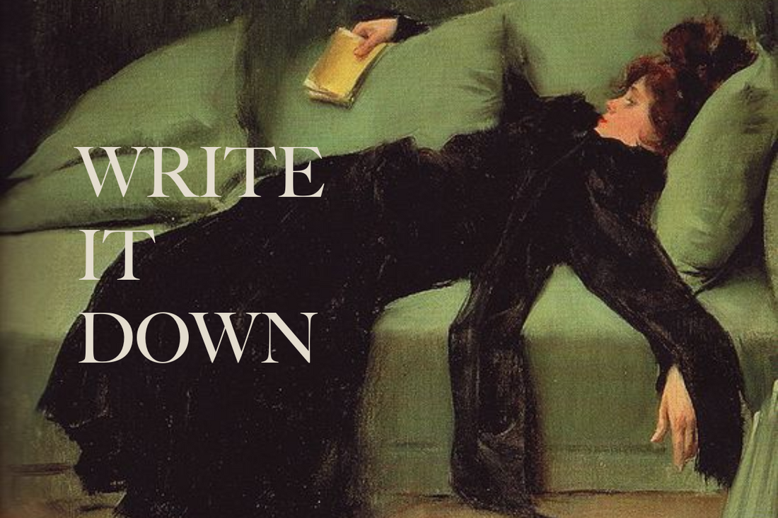 portada: write it down