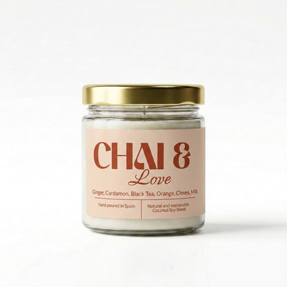 Chai & Love Vela aromática