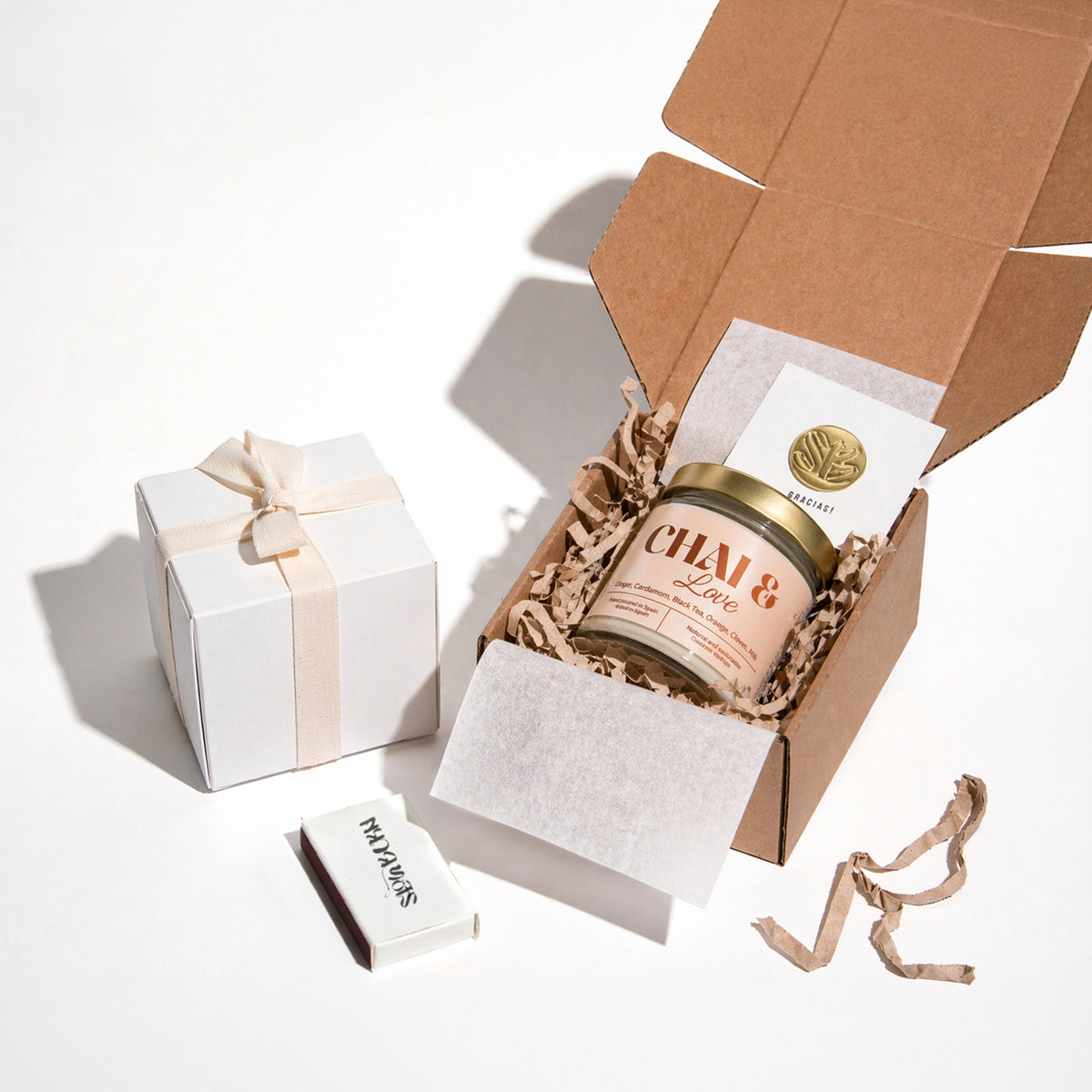 Chai & Love Vela aromática