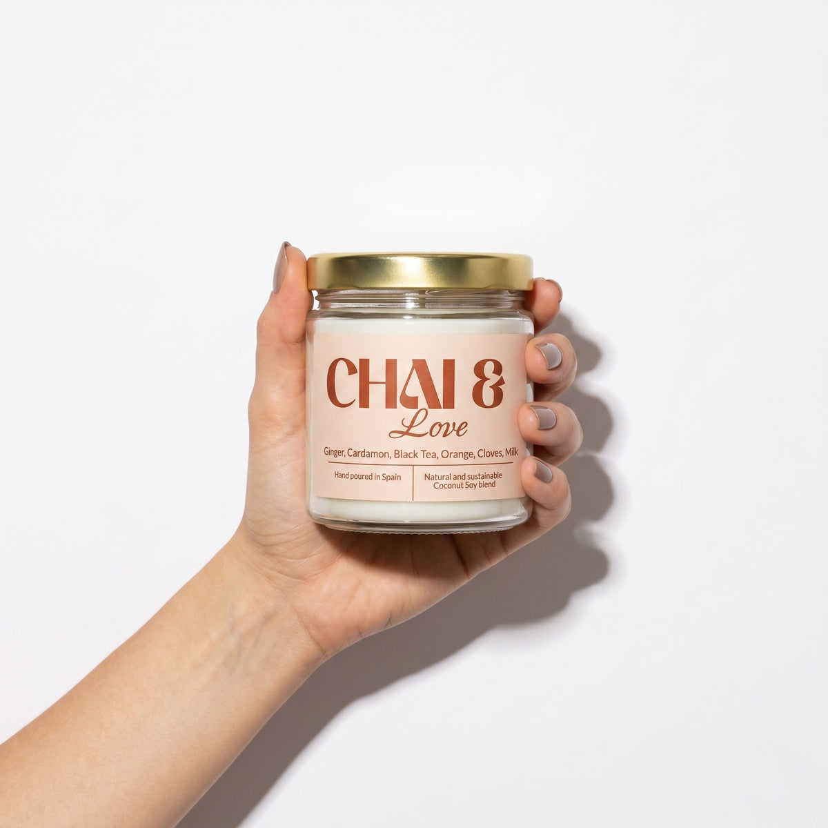 Chai & Love Vela aromática